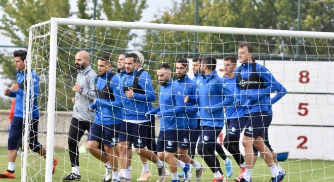 Erzurumspor Keçiören hazırlıklarını sürdürdü