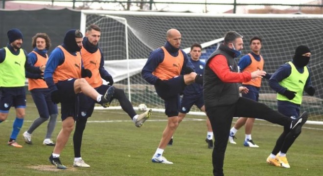 Erzurumspor’da Gençlerbirliği maçı mesaisi