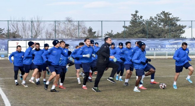 Erzurumspor’da Osmanlıspor mesaisi