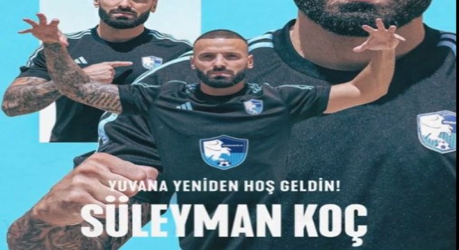 Erzurumspor’da Süleyman Koç sevinci