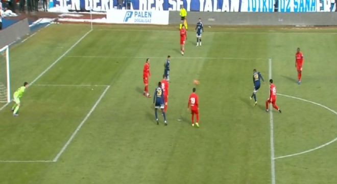 Erzurumspor gol oldu, yağdı: 8 - 1
