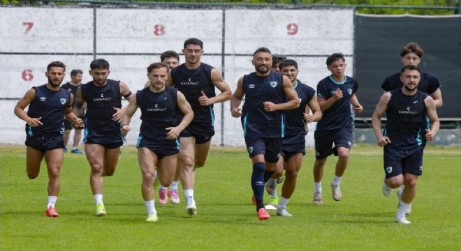 Erzurumspor, sezon öncesi kamp çalışmalarını tamamladı