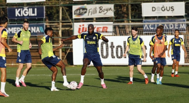 Fenerbahçe'de Beşiktaş maçının hazırlıkları başladı