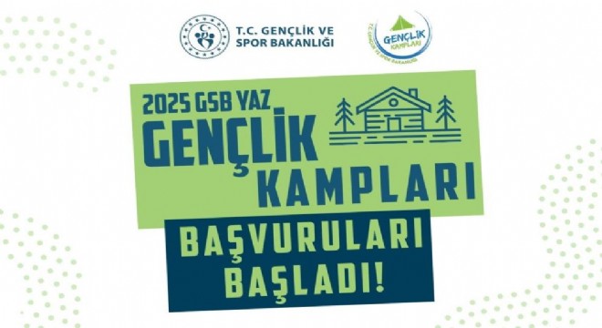 GSB Yaz Gençlik Kampları başvuruları başladı