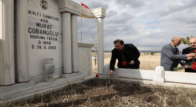 Halk Ozanı Çobanoğlu’na vefa