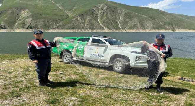 Jandarma kaçak avcıları yakaladı