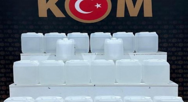 KOM’dan sahte içki operasyonu