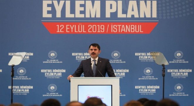 Kentsel Dönüşümde 5 yıllık Eylem Planı