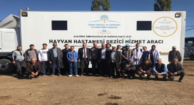 Mobil Hayvan Hastanesi ilçe turunda