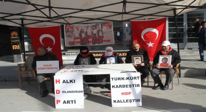 Muş’ta ailelerin eylemi devam ediyor