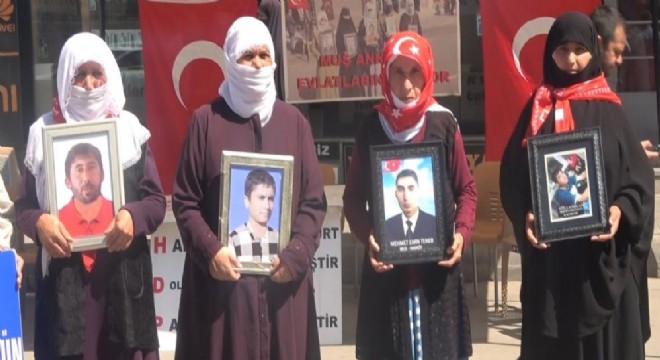 Muş’ta evlat nöbeti 113 üncü haftasında