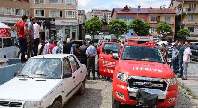 Oltu’da yılan operasyonu