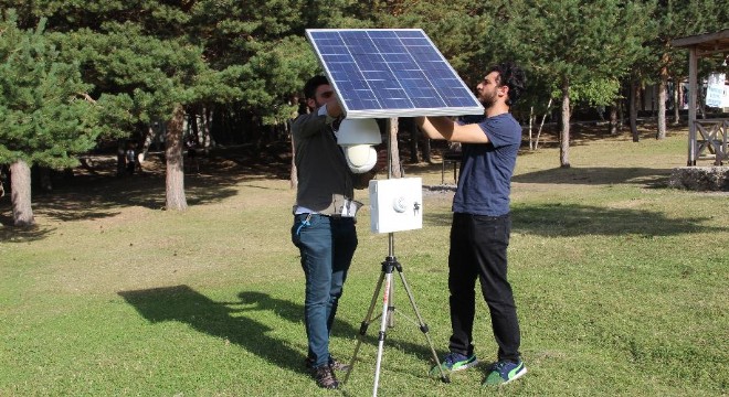 Orman yangınları için erken uyarı sistemi geliştirdiler