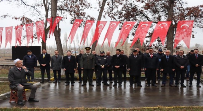 Pasinler’de Çanakkale şehitlerine vefa