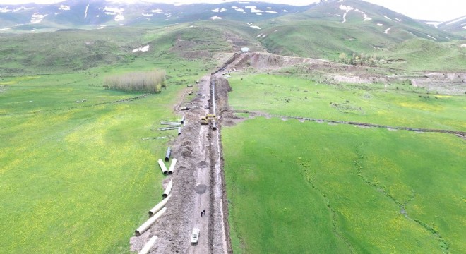 Sakalıkesik Ovası sulama yatırımı devam ediyor