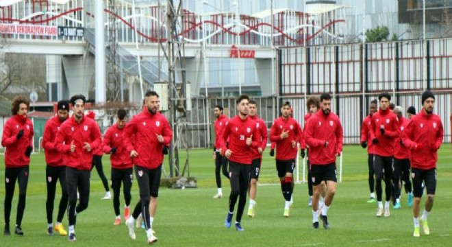 Samsunspor’da Erzurumspor maçı mesaisi