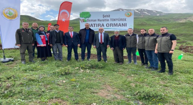 Şehit Tokyürek’e vefa