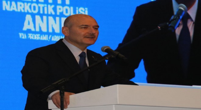 Soylu’dan, uyuşturucuyla mücadelede kararlılık vurgusu