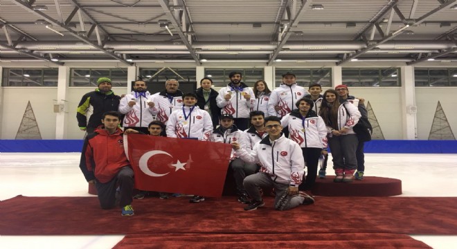 Sporcularımız yarışmaya damga vurdu
