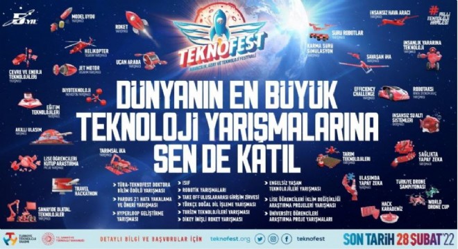 TEKNOFEST2022 başvuruları başladı