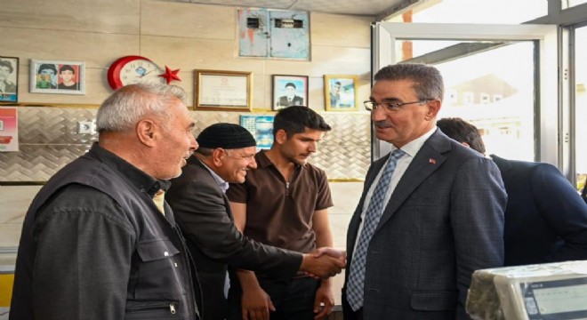 Tekman Vali Baruş'u ağırladı