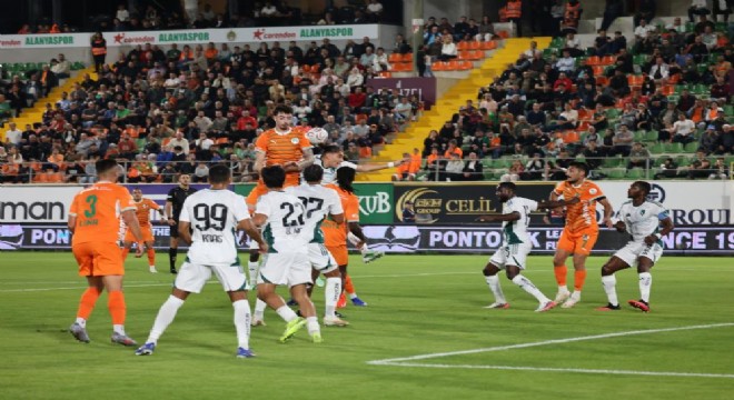 Trendyol Süper Lig: C. Alanyaspor: 1 - Kocaelispor: 2