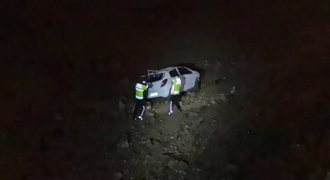 Türbe yolunda trafik kazası: 1 yaralıı