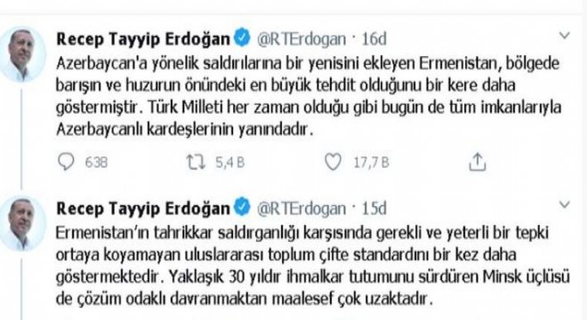 ‘Türk Milleti Azerbaycan’ın yanındadır’