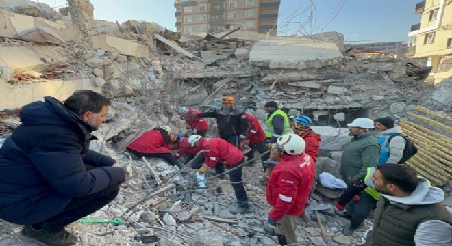 Uçar deprem bölgesinde