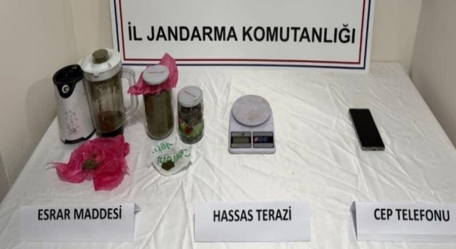 Uyuşturucu operasyonu: 1 tutuklama