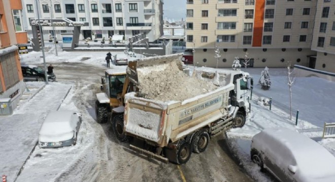 Yakutiye Belediyesi nden 7/24 kar alarmı