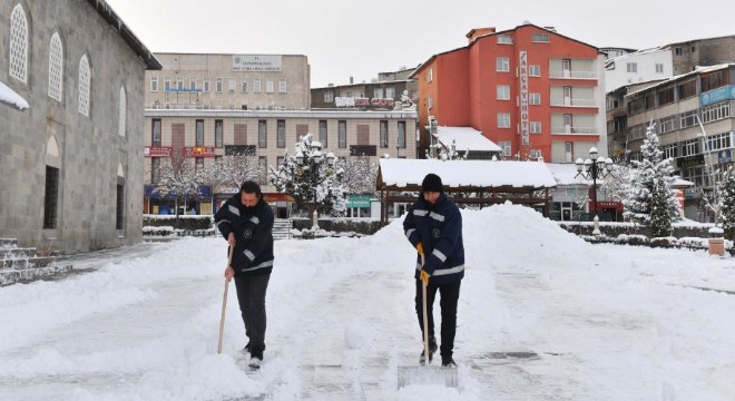 Yakutiye’de beyaz mesai