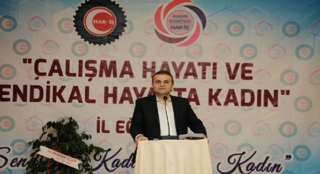 Yıldız,  Sendikacılıkta Hak-İş vizyonunu paylaştı