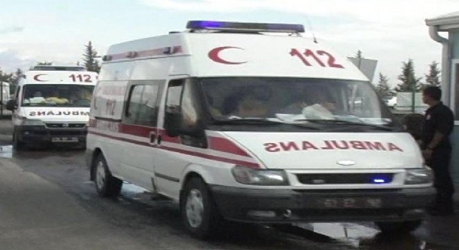 Yol verme tartışması hastanede bitti