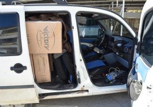 25 bin paket kaçak sigara ele geçirildi