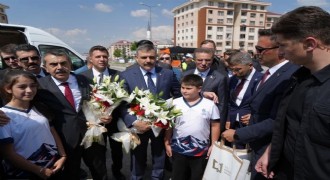 5 okul için toplu temel atma töreni düzenlendi