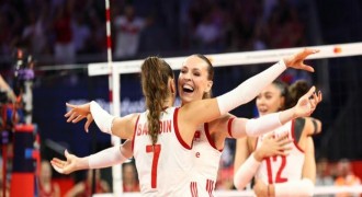 A Milli Kadın Voleybol Takımı yarı finalde