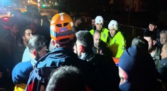Aşkale yolunda trafik kazası: 1 ölü 2 yaralı