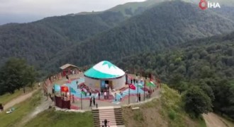 Azerbaycan Han Yurdu Yaylası'nda kültür şöleni