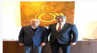 Başkan Polat'tan Adnan Polat'a nezaket ziyareti