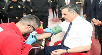 Çiftçi 45’inci kez kan bağışında bulundu