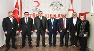 Çiftçi’den Kızılay’a ziyaret