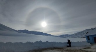 Doğu Anadolu'dan muhteşem görüntü