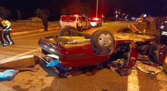 Erzincan yolunda trafik kazası: 2 yaralı