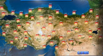 Erzurum 33 dereceyi görecek