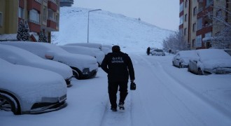 Erzurum'da 775 köy yolu ulaşıma kapandı