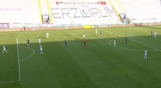 Erzurumspor beraberlikte zirvede!: 1 - 1
