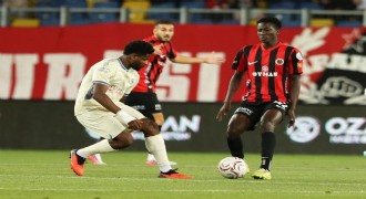 Erzurumspor ilk puanını aldı: 1 - 1