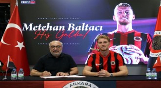 Gençlerbirliği, Metehan Baltacı'yı duyurdu