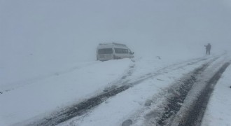 Iğdır'da 57 köy yolu ulaşıma kapandı